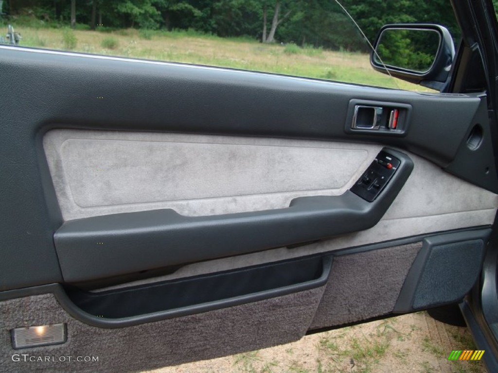 1986 Honda Accord LXi Hatchback Grey Door Panel Photo #50781126
