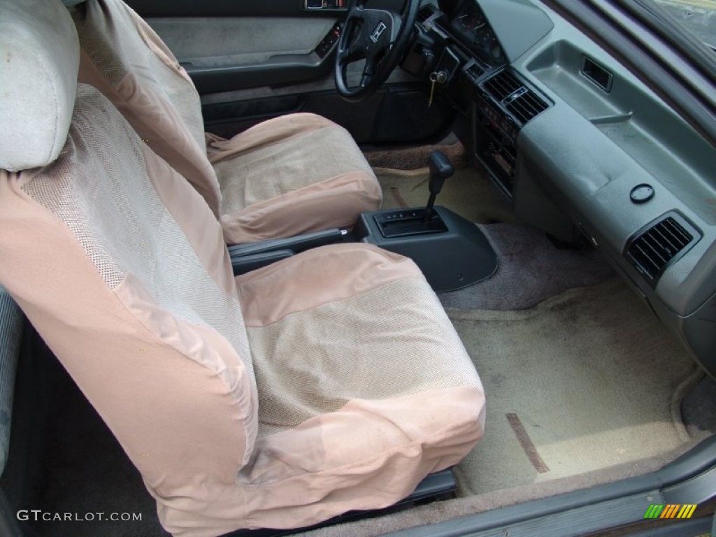 1986 Accord LXi Hatchback - Graphite Gray Metallic / Grey photo #13