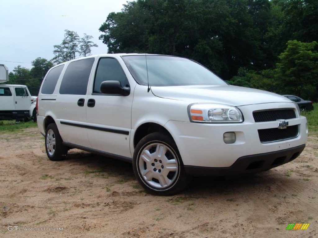 Summit White 2007 Chevrolet Uplander Standard Uplander Model Exterior Photo #50781255