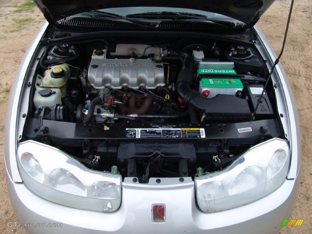 2002 Saturn S Series SC1 Coupe 1.9 Liter SOHC 8 Valve 4 Cylinder Engine Photo #50781591
