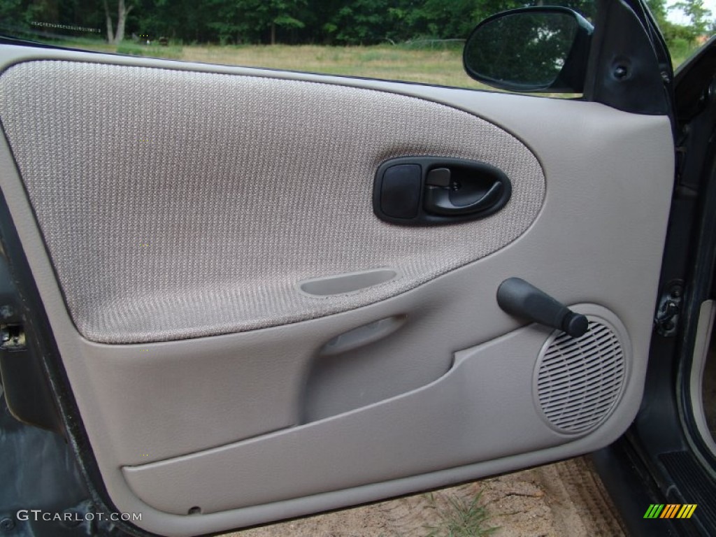1997 Saturn S Series SL Sedan Tan Door Panel Photo #50781903