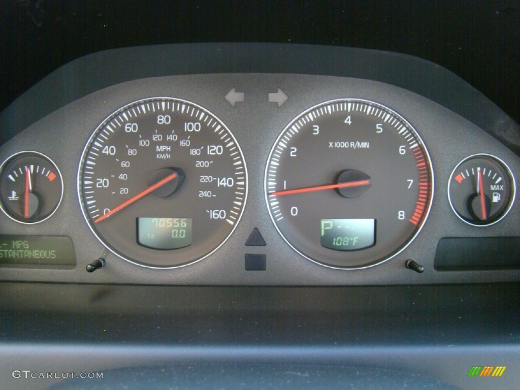 2005 Volvo S60 2.5T Gauges Photo #50783853