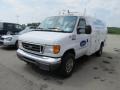 Oxford White - E Series Cutaway E350 Commercial Utility Truck Photo No. 3