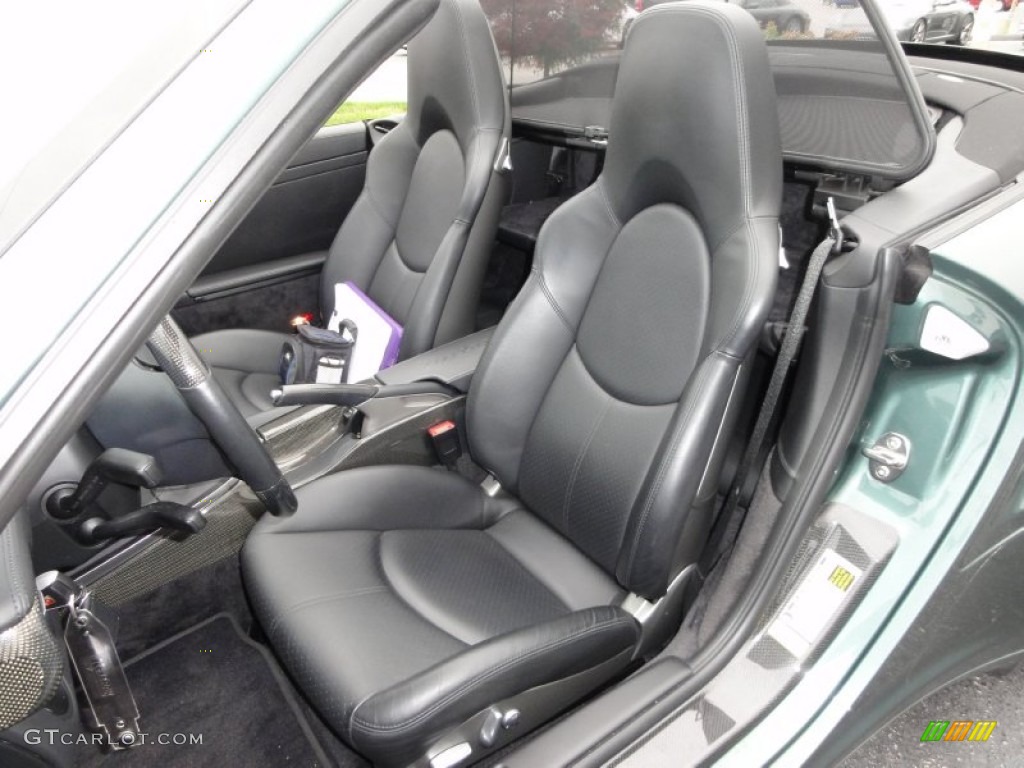 Black Interior 2008 Porsche 911 Turbo Cabriolet Photo #50785038