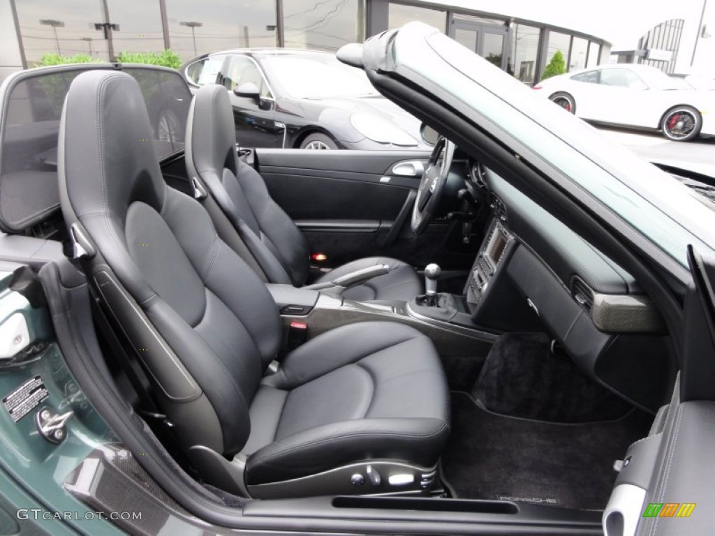 Black Interior 2008 Porsche 911 Turbo Cabriolet Photo #50785083