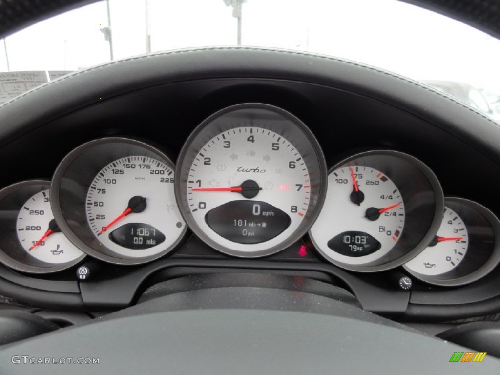 2008 Porsche 911 Turbo Cabriolet Gauges Photo #50785344