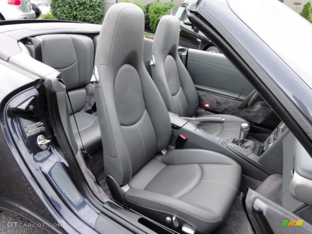 Black Interior 2006 Porsche 911 Carrera 4 Cabriolet Photo #50785725