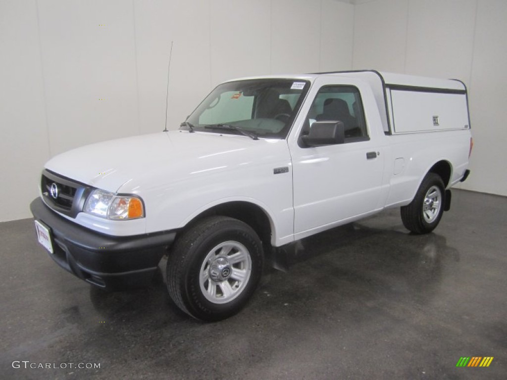 2008 B-Series Truck B2300 Regular Cab - Classic White / Medium Dark Flint photo #1