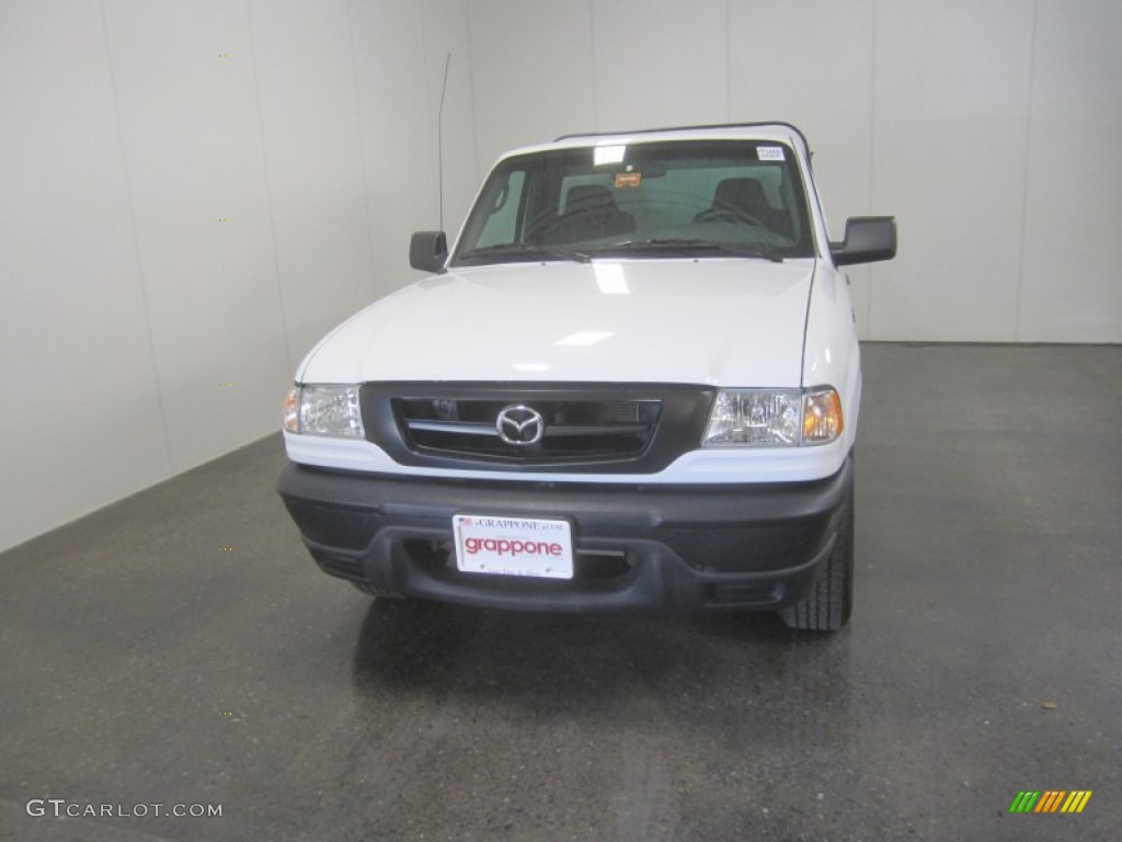 2008 B-Series Truck B2300 Regular Cab - Classic White / Medium Dark Flint photo #2