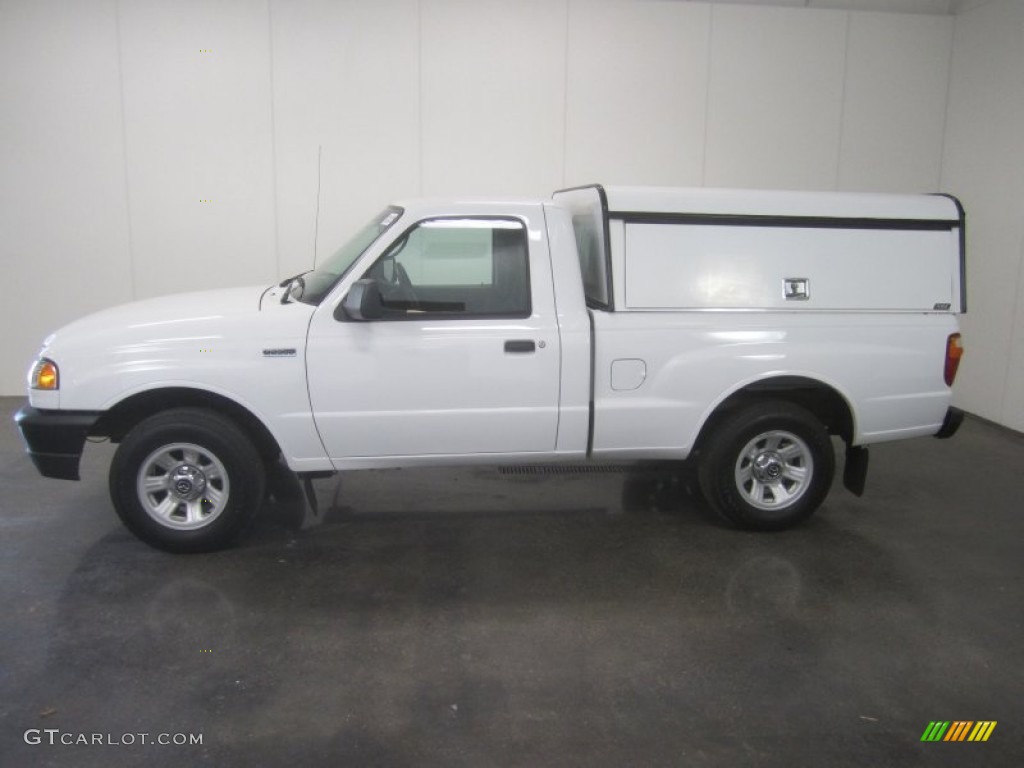 2008 B-Series Truck B2300 Regular Cab - Classic White / Medium Dark Flint photo #3