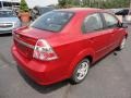 Sport Red - Aveo LT Sedan Photo No. 7