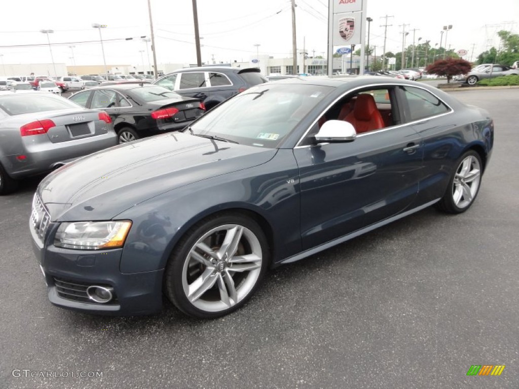 Meteor Grey Pearl Effect 2008 Audi S5 4.2 quattro Exterior Photo #50787240