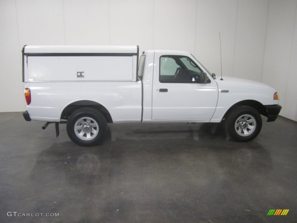 2008 B-Series Truck B2300 Regular Cab - Classic White / Medium Dark Flint photo #11