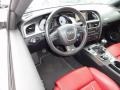 Magma Red Steering Wheel Photo for 2008 Audi S5 #50787384