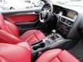 Magma Red Interior Photo for 2008 Audi S5 #50787495