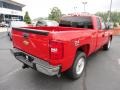 2011 Victory Red Chevrolet Silverado 1500 LT Extended Cab 4x4  photo #7