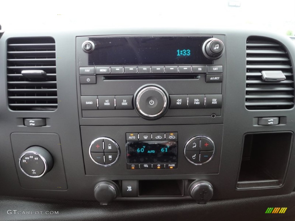 2011 Silverado 1500 LT Extended Cab 4x4 - Sheer Silver Metallic / Ebony photo #18