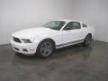 2011 Performance White Ford Mustang V6 Premium Coupe  photo #1