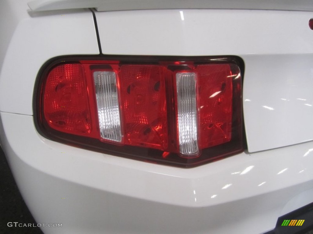 2011 Mustang V6 Premium Coupe - Performance White / Stone photo #13