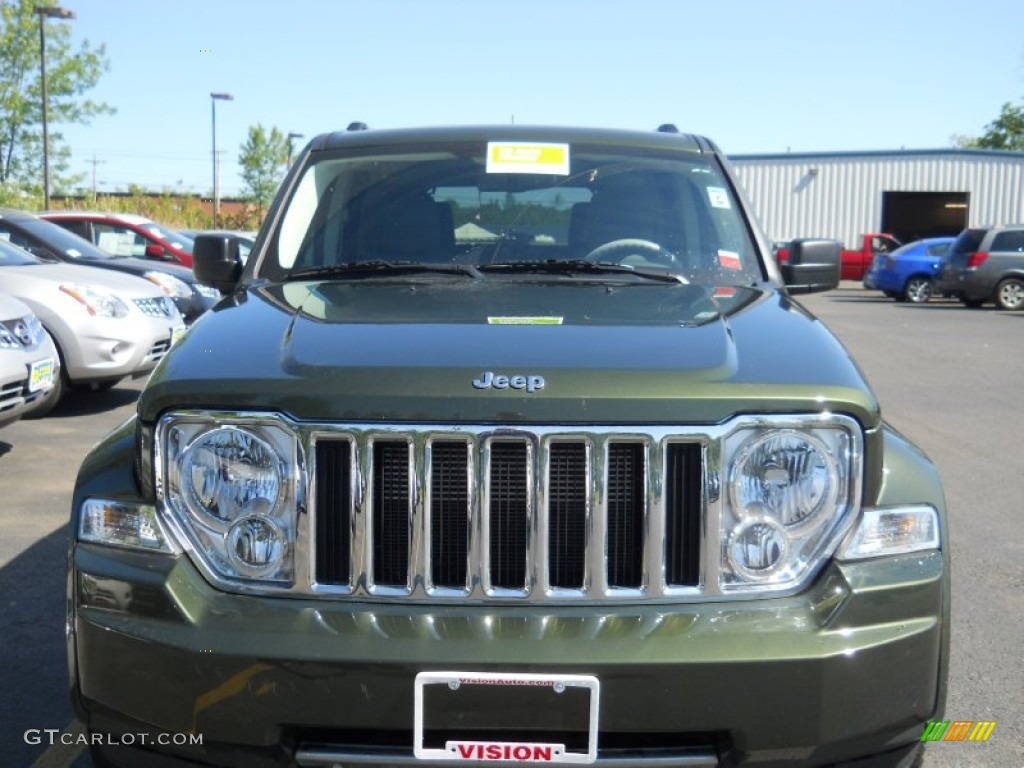 2008 Liberty Limited 4x4 - Jeep Green Metallic / Pastel Slate Gray photo #18