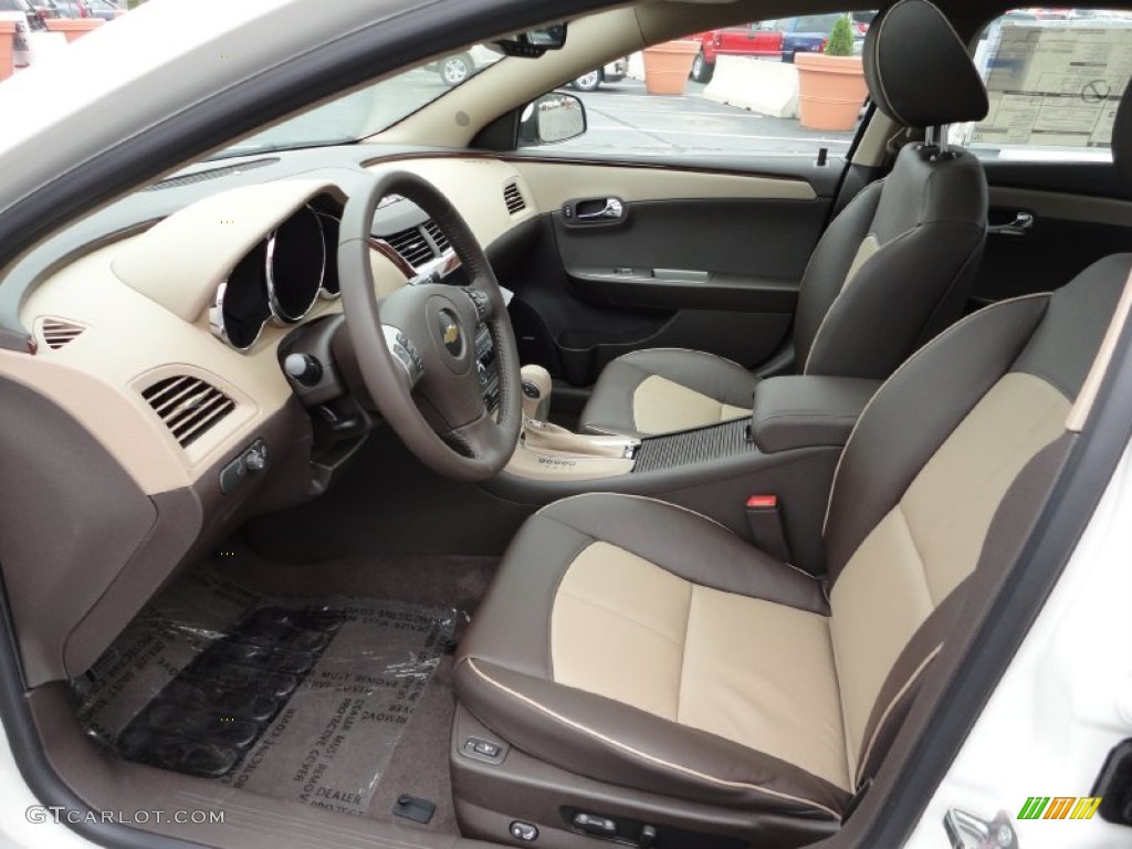 2011 Malibu LTZ - White Diamond Tricoat / Cocoa/Cashmere photo #10
