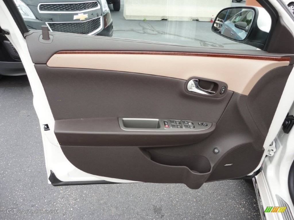 2011 Malibu LTZ - White Diamond Tricoat / Cocoa/Cashmere photo #12