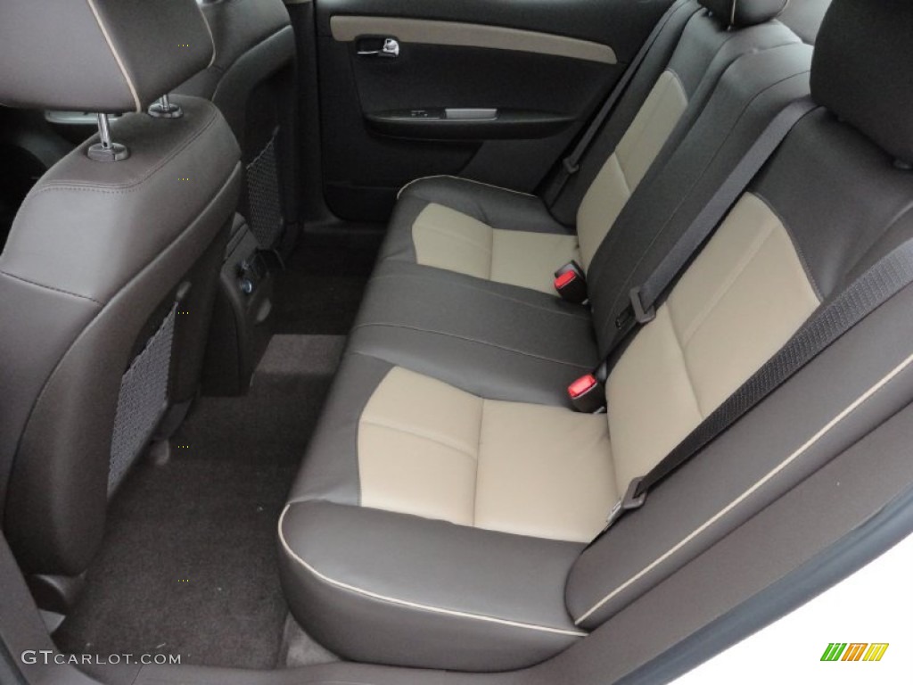 2011 Malibu LTZ - White Diamond Tricoat / Cocoa/Cashmere photo #13