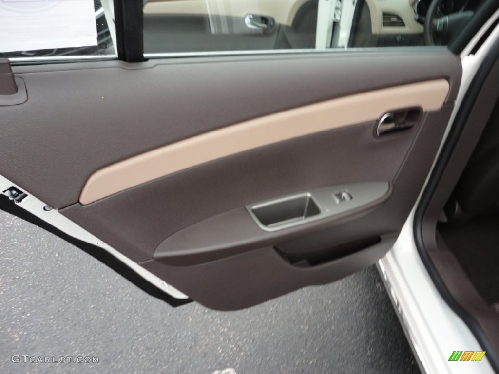 2011 Malibu LTZ - White Diamond Tricoat / Cocoa/Cashmere photo #14