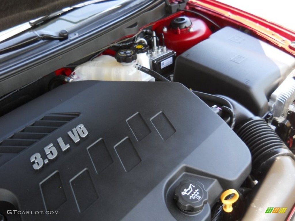 2009 G6 V6 Sedan - Performance Red Metallic / Ebony photo #14