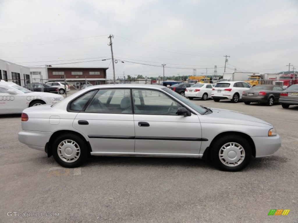 Quick Silver Metallic 1995 Subaru Legacy L Sedan Exterior Photo #50790259
