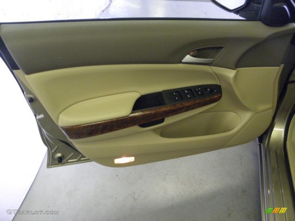 2008 Accord EX V6 Sedan - Bold Beige Metallic / Ivory photo #6