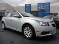 2011 Silver Ice Metallic Chevrolet Cruze LT  photo #1