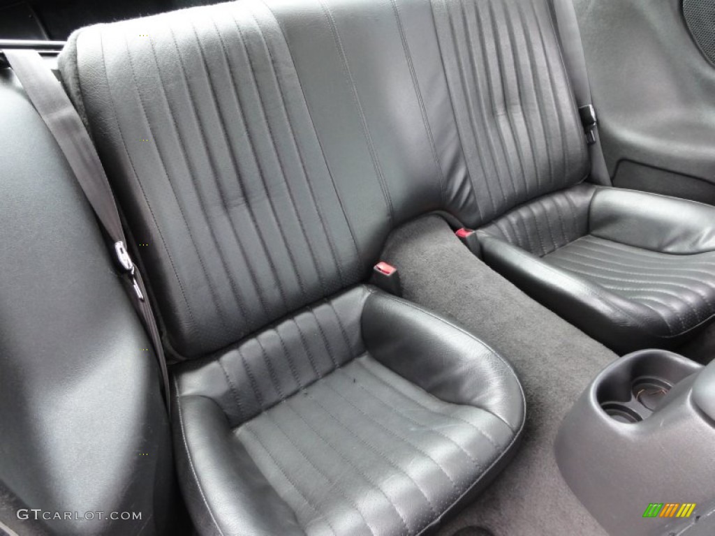 Ebony Black Interior 2002 Pontiac Firebird Trans Am Coupe Photo #50792178