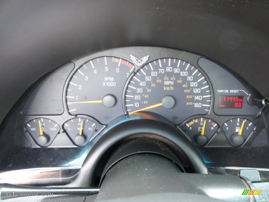 2002 Pontiac Firebird Trans Am Coupe Gauges Photo #50792454