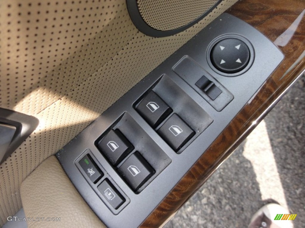 2003 7 Series 745i Sedan - Orient Blue Metallic / Dark Beige/Beige III photo #15
