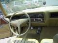 1973 Cadillac Eldorado Antique Light Sandalwood Interior Dashboard Photo