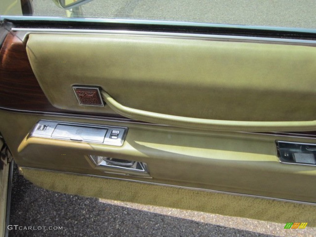 1973 Cadillac Eldorado Convertible Antique Light Sandalwood Door Panel Photo #50793195