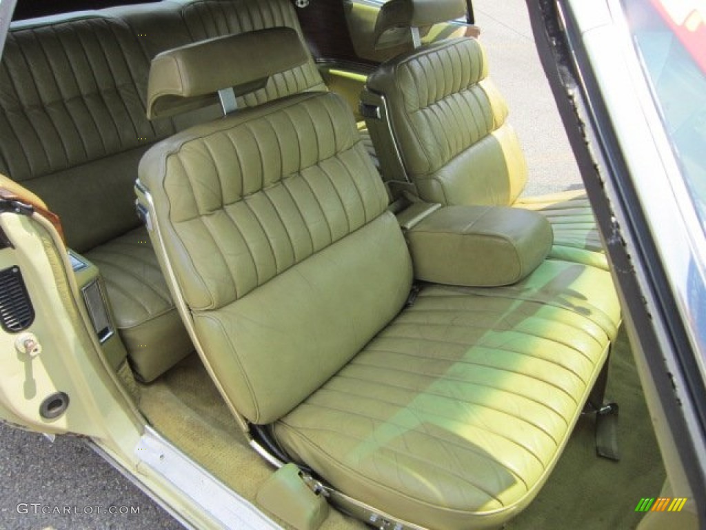 1973 Cadillac Eldorado Convertible Interior Color Photos
