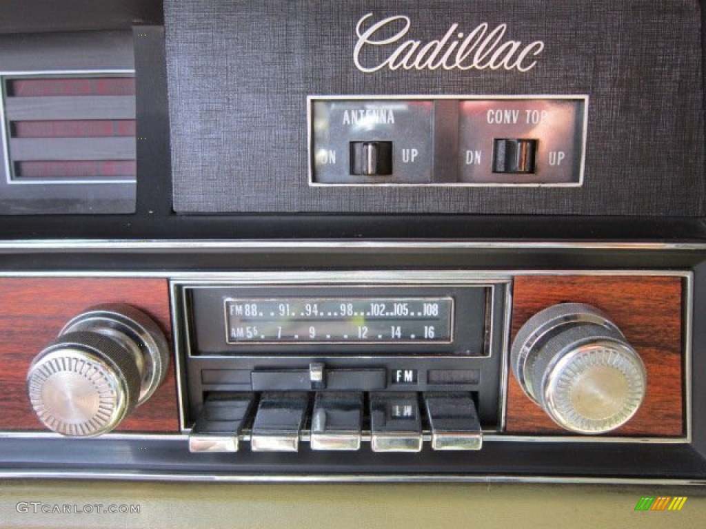 1973 Cadillac Eldorado Convertible Controls Photo #50793276