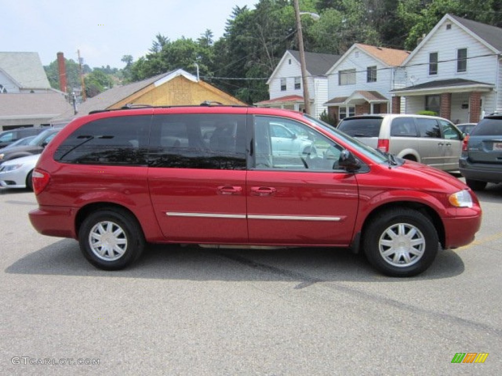 Inferno Red Pearl 2006 Chrysler Town & Country Touring Exterior Photo #50793468