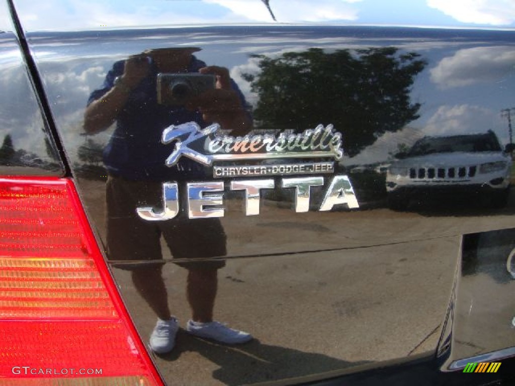 2003 Jetta GLS 1.8T Sedan - Black / Grey photo #33