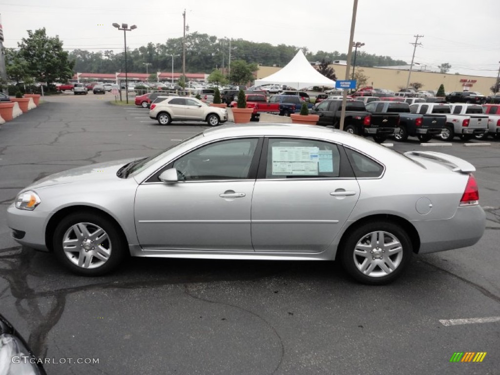 2011 Impala LT - Silver Ice Metallic / Ebony photo #4