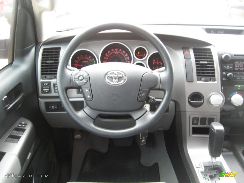 2011 Toyota Tundra CrewMax Graphite Gray Dashboard Photo #50794488
