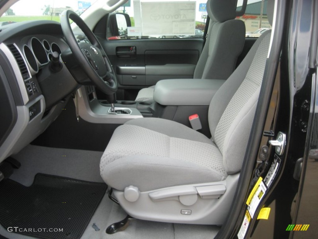 2011 Tundra CrewMax - Black / Graphite Gray photo #11