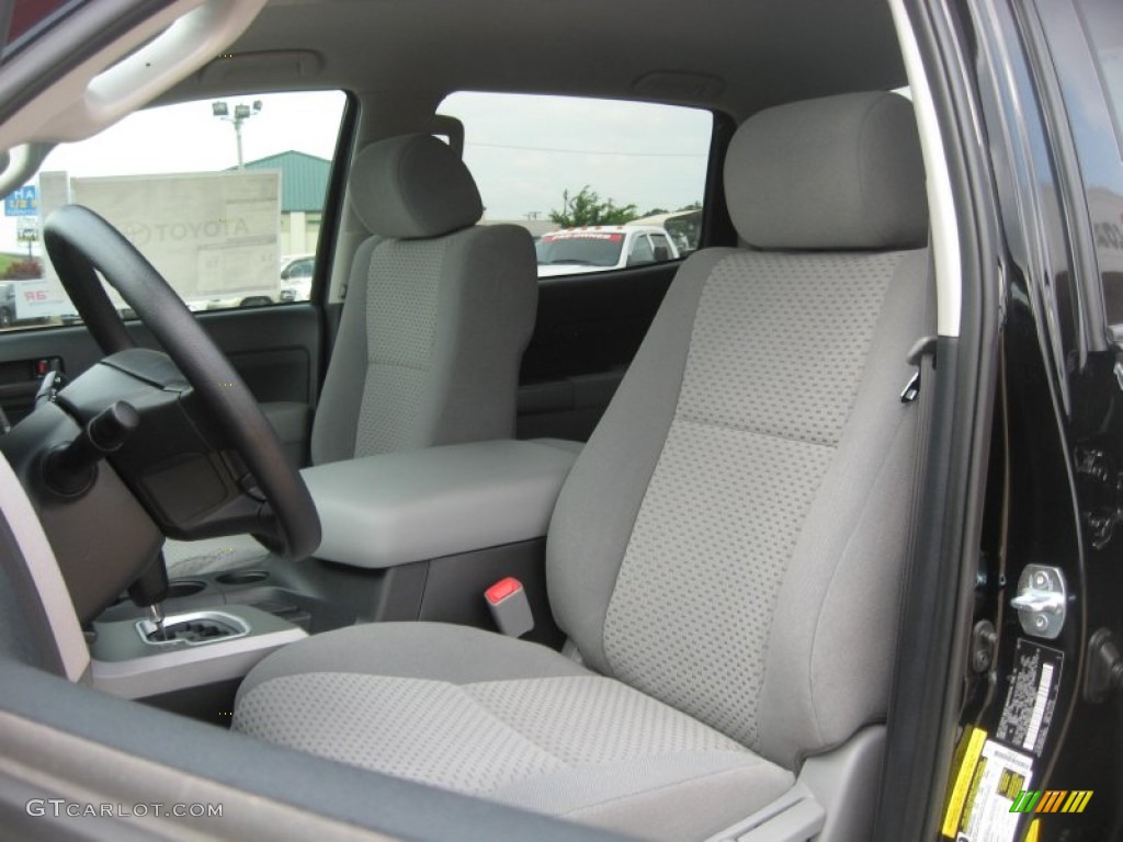 2011 Tundra CrewMax - Black / Graphite Gray photo #13