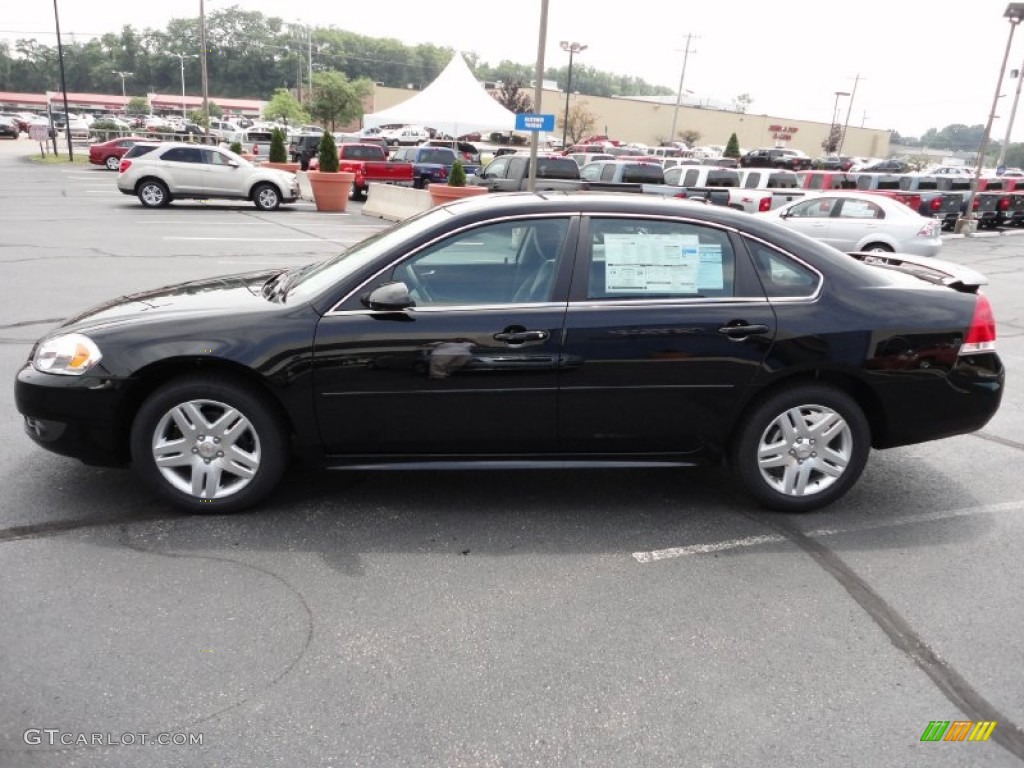 2011 Impala LT - Black / Ebony photo #4