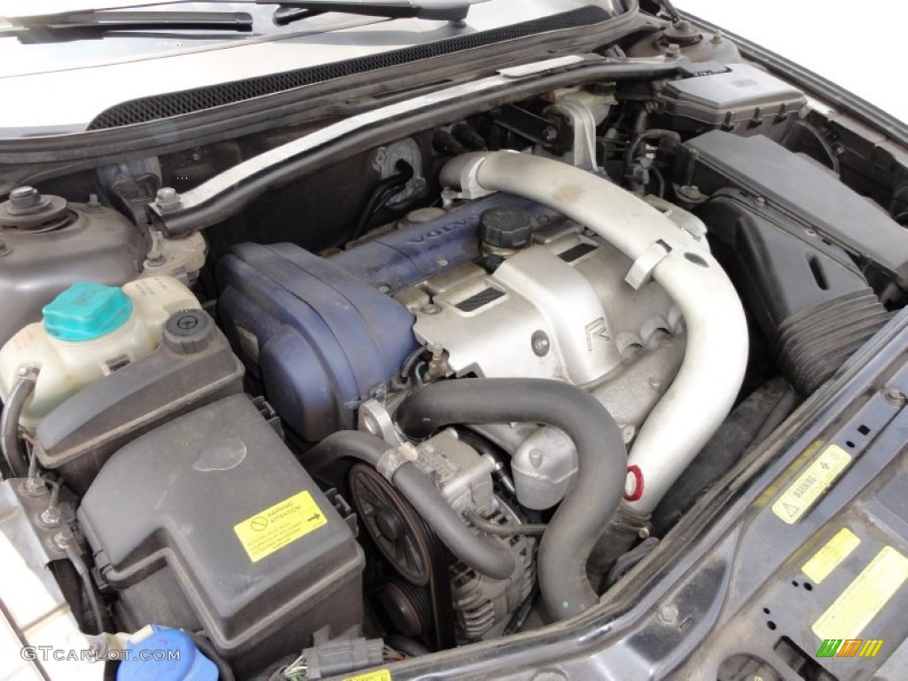 2005 Volvo S60 R AWD 2.5 Liter Turbocharged DOHC 20 Valve Inline 5 Cylinder Engine Photo #50794815