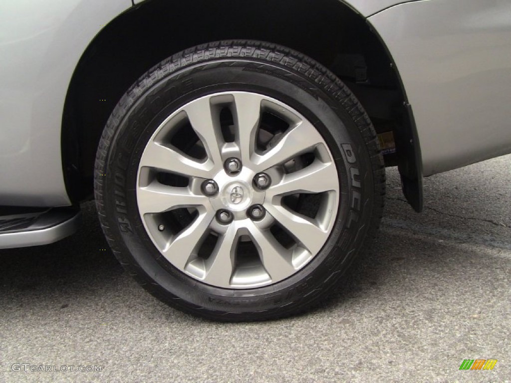 2010 Toyota Sequoia Limited 4WD Wheel Photo #50795250