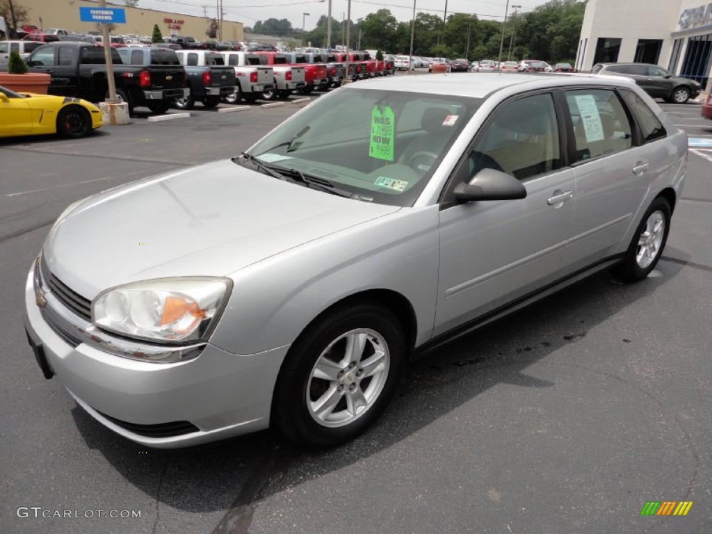 2005 Malibu Maxx LS Wagon - Galaxy Silver Metallic / Gray photo #3