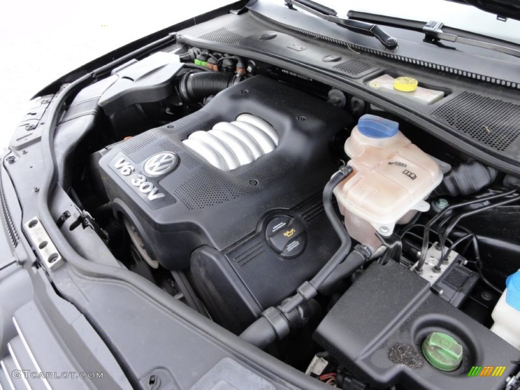 2004 Volkswagen Passat GLX 4Motion Wagon 2.8 Liter DOHC 30-Valve V6 Engine Photo #50795688